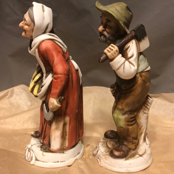 Vintage NAPCOWARE Old Man & Old Women - Picture 5 of 12